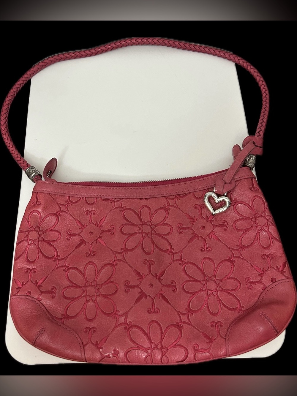 Brighton Valencia Pink Leather Shoulder
Bag